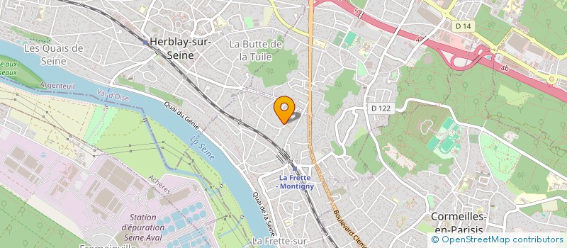 localisation de l'entreprise MONSIEUR FRANCIS MARSHALL à LA FRETTE-SUR-SEINE