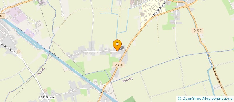 localisation de l'entreprise MONSIEUR FRANCIS MARTEL  SAINT-VENANT