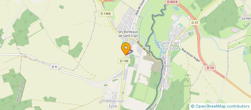localisation de l'entreprise MONSIEUR FRANCIS MARTIN à CHATEAU-SUR-EPTE