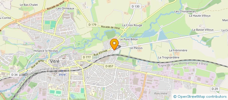 localisation de l'entreprise MONSIEUR FRANCIS MASSON  POCE-LES-BOIS