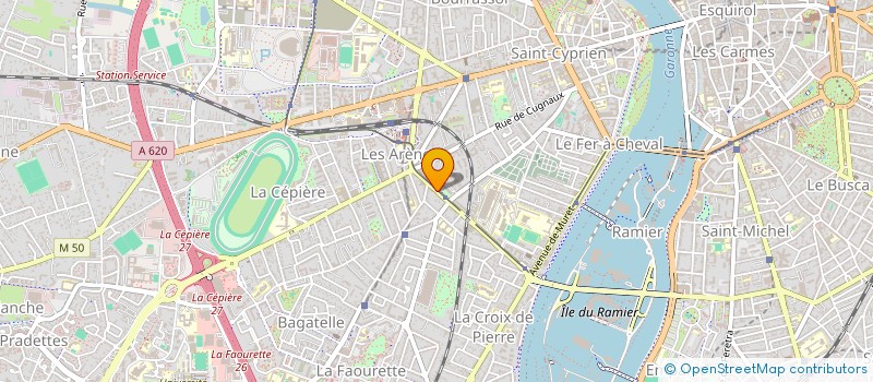 localisation de l'entreprise MONSIEUR FRANCIS MATHIE à TOULOUSE