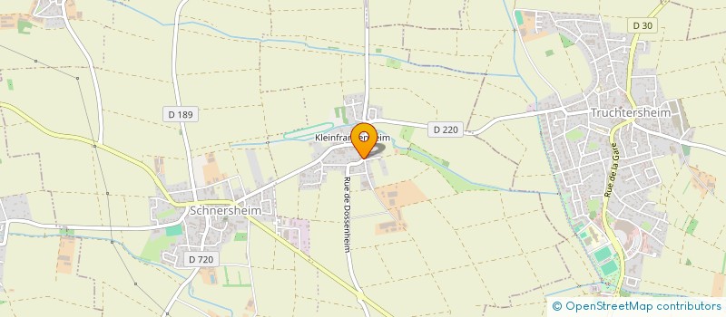 localisation de l'entreprise MONSIEUR FRANCIS MATZINGER  SCHNERSHEIM