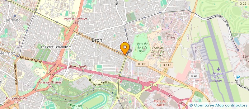 localisation de l'entreprise MONSIEUR FRANCIS MAURER  BRON