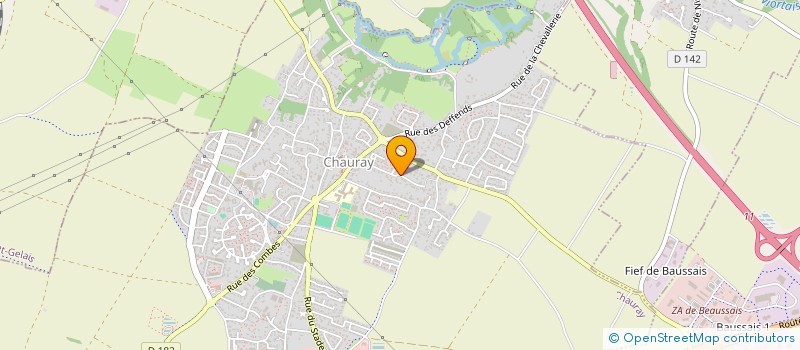 localisation de l'entreprise MONSIEUR FRANCIS MAYERES  CHAURAY