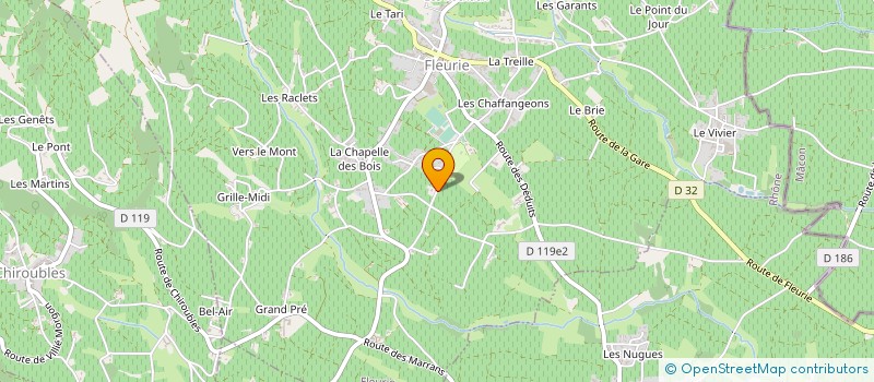 localisation de l'entreprise MONSIEUR FRANCIS MAZIERE à FLEURIE