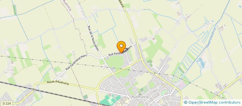 localisation de l'entreprise MONSIEUR FRANCIS MELCKIOR  NORTKERQUE