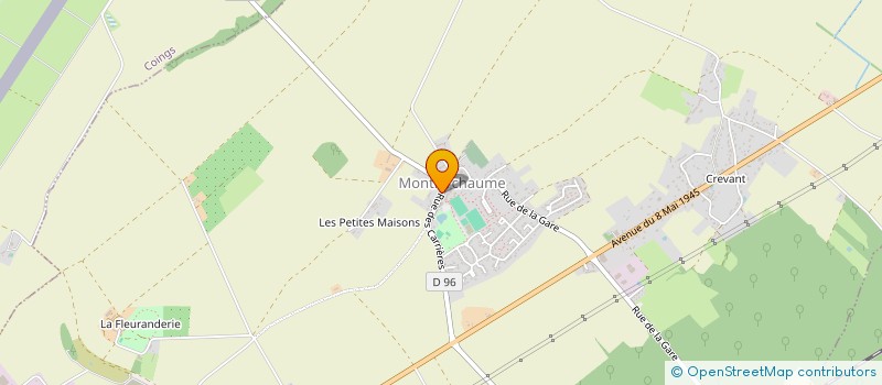 localisation de l'entreprise MONSIEUR FRANCIS MELOTEAU  MONTIERCHAUME