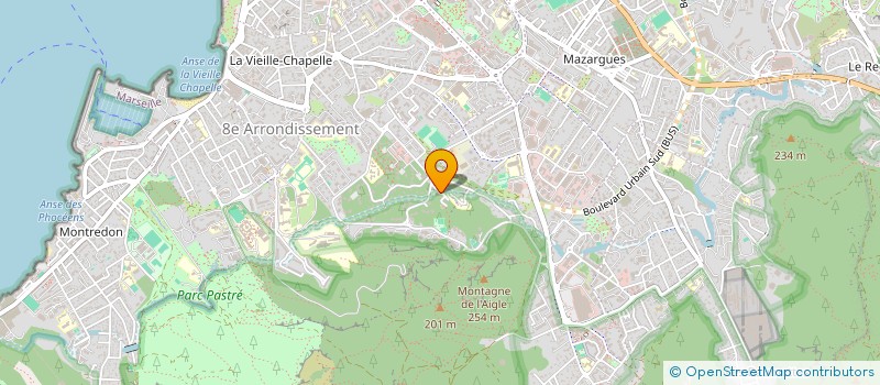 localisation de l'entreprise MONSIEUR FRANCIS MERIC à MARSEILLE 8