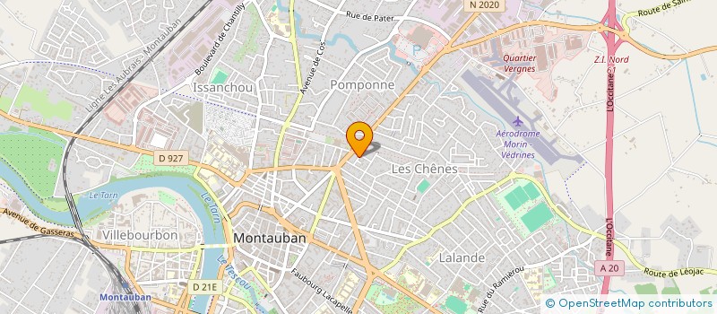 localisation de l'entreprise MONSIEUR FRANCIS MESZOLY à MONTAUBAN