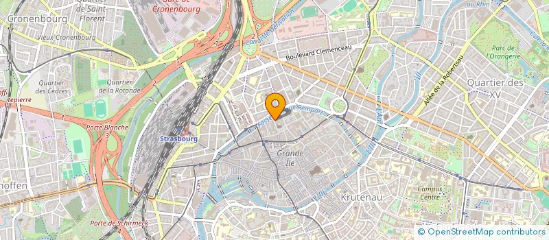 localisation de l'entreprise MONSIEUR FRANCIS METZGER à STRASBOURG