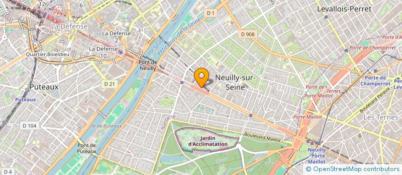 localisation de l'entreprise MONSIEUR FRANCIS MEYRIER à NEUILLY-SUR-SEINE