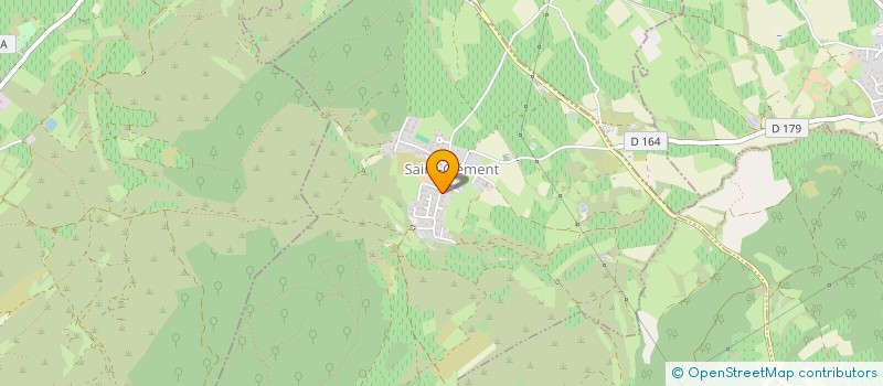 localisation de l'entreprise MONSIEUR FRANCIS MEZY  SAINT-CLEMENT