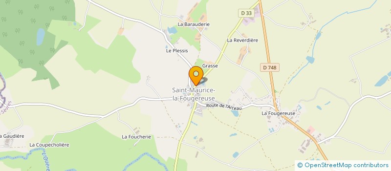 localisation de l'entreprise MONSIEUR FRANCIS MICHAUD à SAINT MAURICE ETUSSON