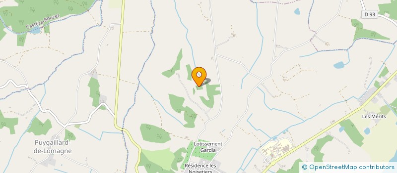 localisation de l'entreprise MONSIEUR FRANCIS MIEULET  LAVIT