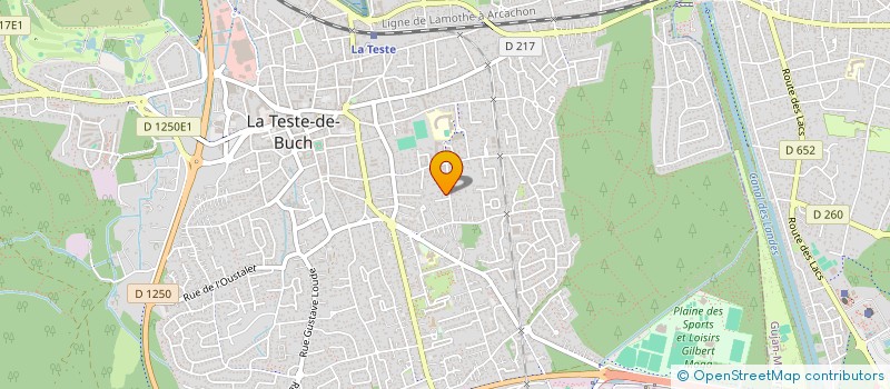 localisation de l'entreprise MONSIEUR FRANCIS MIRANDA à LA TESTE-DE-BUCH