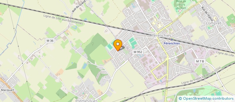 localisation de l'entreprise MONSIEUR FRANCIS MONSAURET  PREMESQUES