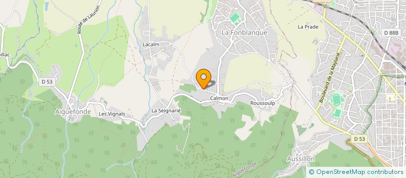 localisation de l'entreprise MONSIEUR FRANCIS MONTESINOS à AIGUEFONDE