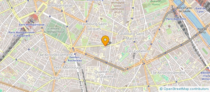 localisation de l'entreprise MONSIEUR FRANCIS MORANDINI  PARIS