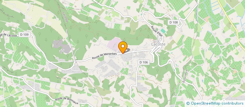 localisation de l'entreprise MONSIEUR FRANCIS MORCILLO  LACOSTE