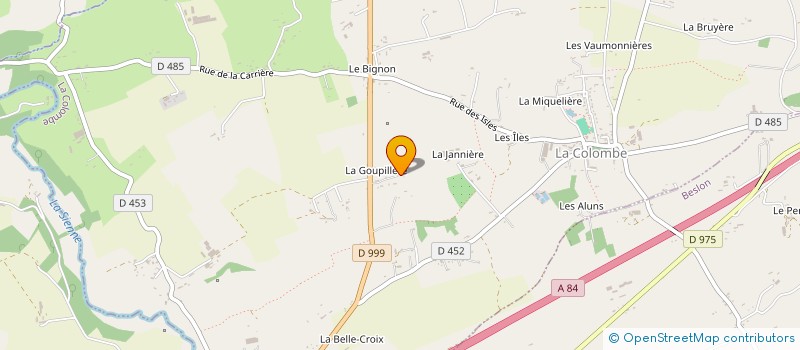 localisation de l'entreprise MONSIEUR FRANCIS MOREL à SAINTE-CECILE