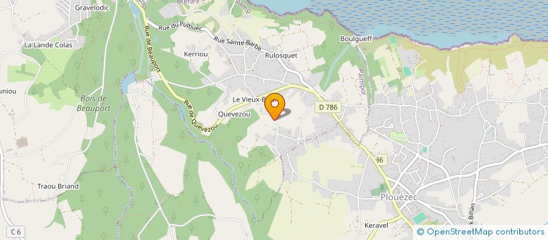 localisation de l'entreprise MONSIEUR FRANCIS MORISSET à PAIMPOL