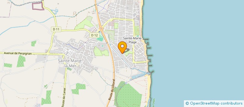 localisation de l'entreprise MONSIEUR FRANCIS MORTZ  SAINTE-MARIE-LA-MER