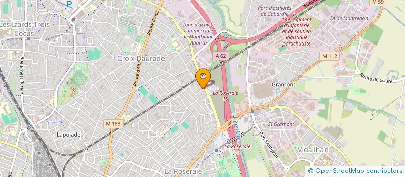 localisation de l'entreprise MONSIEUR FRANCIS MURIEL à TOULOUSE