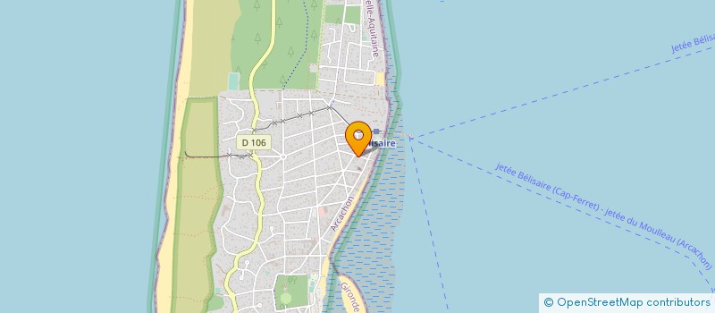 localisation de l'entreprise MONSIEUR FRANCIS NAUZE à LEGE-CAP-FERRET