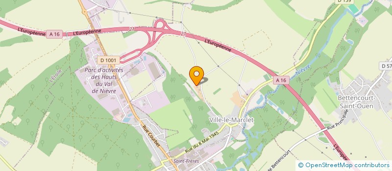 localisation de l'entreprise MONSIEUR FRANCIS NEDONCELLE  VILLE-LE-MARCLET