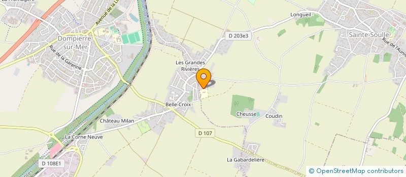 localisation de l'entreprise MONSIEUR FRANCIS NERZIC  SAINTE-SOULLE