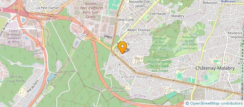 localisation de l'entreprise MONSIEUR FRANCIS NGUYEN  CHATENAY-MALABRY