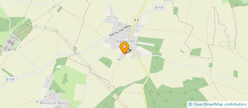 localisation de l'entreprise MONSIEUR FRANCIS NICOLE à MONTCHEVREUIL