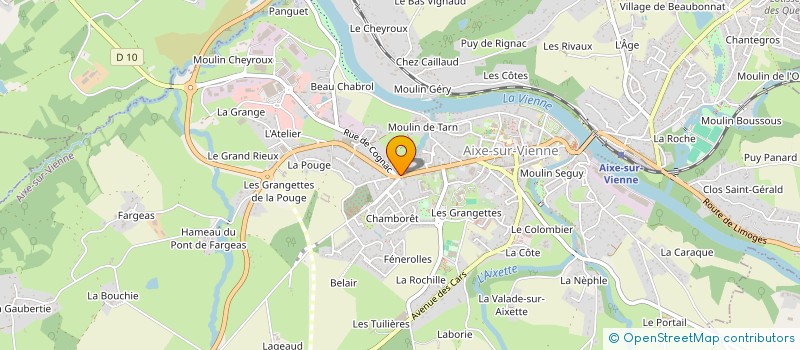 localisation de l'entreprise MONSIEUR FRANCIS NICOLLE à AIXE-SUR-VIENNE