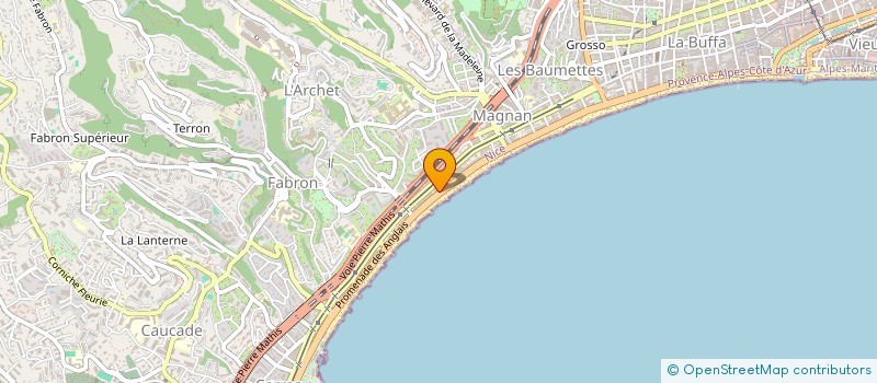 localisation de l'entreprise MONSIEUR FRANCIS NJOCKE BEYISSA à NICE