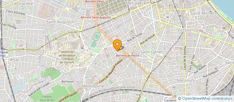 localisation de l'entreprise MONSIEUR FRANCIS NOAMESHIE  BORDEAUX