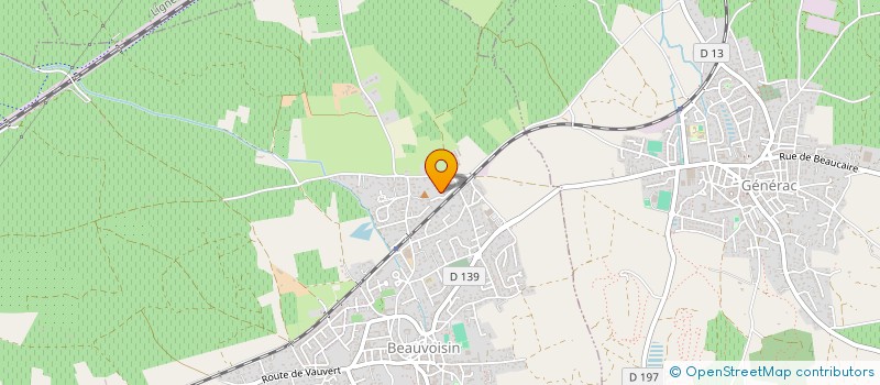 localisation de l'entreprise MONSIEUR FRANCIS NOBLE  BEAUVOISIN