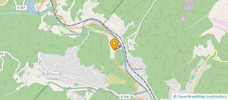 localisation de l'entreprise MONSIEUR FRANCIS NOGARET  BRANOUX-LES-TAILLADES