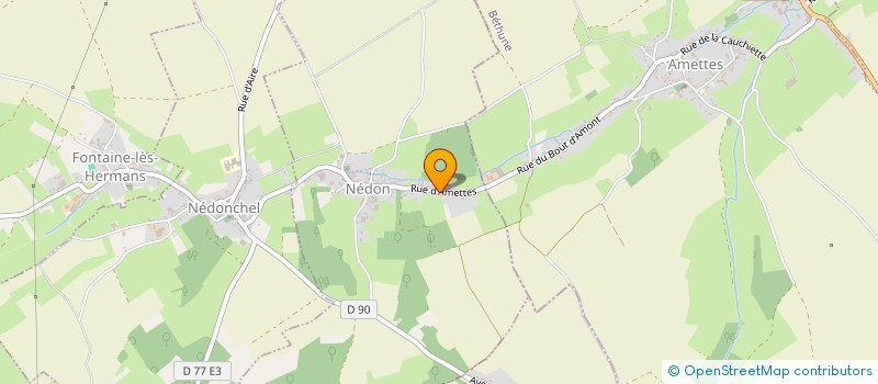 localisation de l'entreprise MONSIEUR FRANCIS NOURRY  NEDON