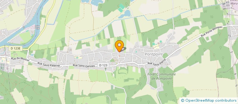 localisation de l'entreprise MONSIEUR FRANCIS NYAMSI OMBETE  PONTPOINT