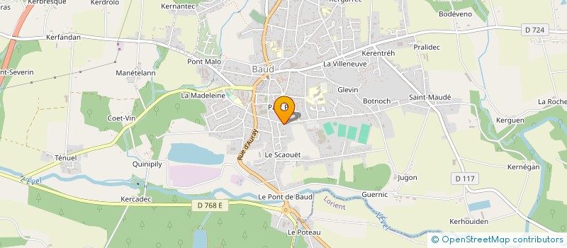 localisation de l'entreprise MONSIEUR FRANCIS OFFREDO  BAUD