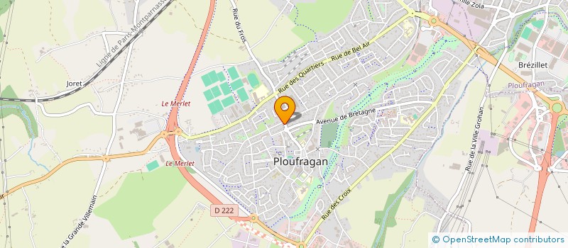 localisation de l'entreprise MONSIEUR FRANCIS OIZEL  PLOUFRAGAN