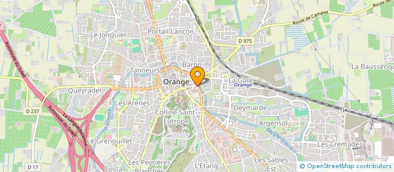 localisation de l'entreprise MONSIEUR FRANCIS OLIVEROS à ORANGE