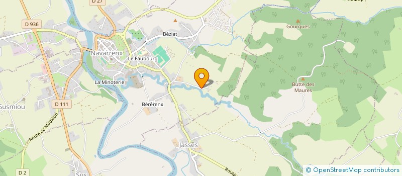 localisation de l'entreprise MONSIEUR FRANCIS ORTAS  NAVARRENX