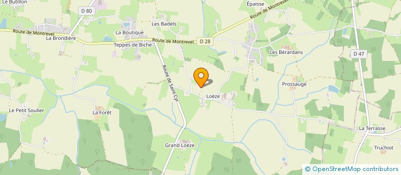 localisation de l'entreprise MONSIEUR FRANCIS PACCAUD à BAGE-DOMMARTIN