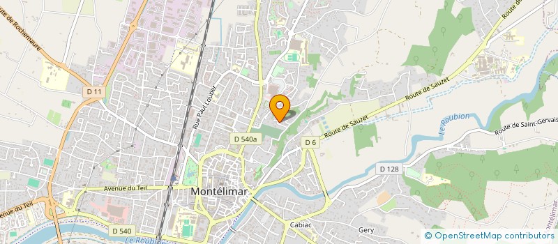 localisation de l'entreprise MONSIEUR FRANCIS PAILLER à MONTELIMAR
