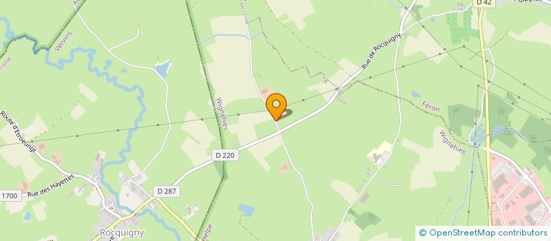 localisation de l'entreprise MONSIEUR FRANCIS PAINCHART  WIGNEHIES