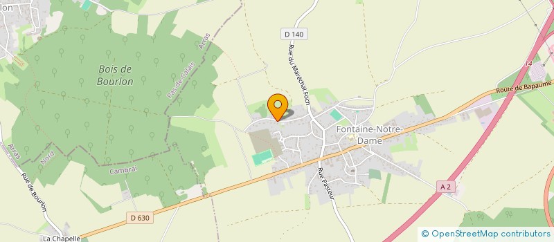 localisation de l'entreprise MONSIEUR FRANCIS PANIEN à FONTAINE-NOTRE-DAME