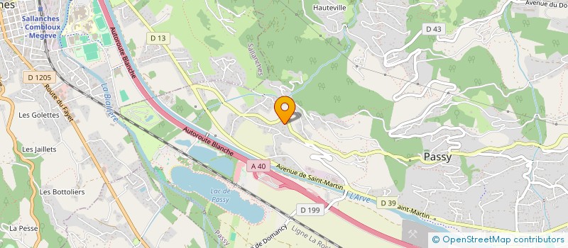 localisation de l'entreprise MONSIEUR FRANCIS PAQUET  PASSY