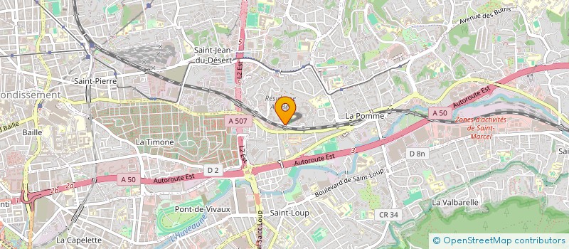 localisation de l'entreprise MONSIEUR FRANCIS PARIZOT à MARSEILLE 11