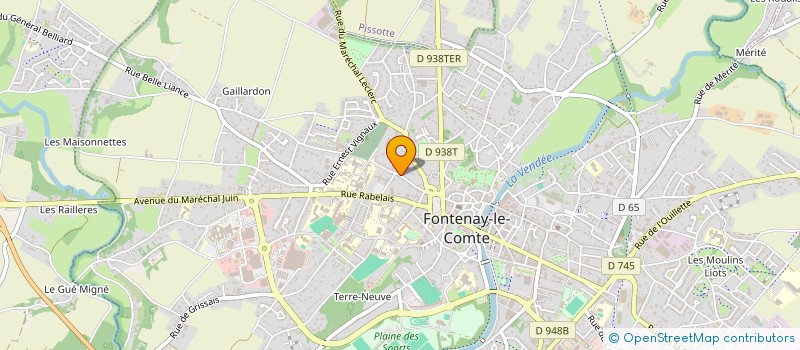 localisation de l'entreprise MONSIEUR FRANCIS PASQUEL à FONTENAY-LE-COMTE